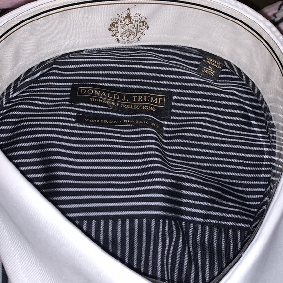 NWT Donald Trump Striped Shirt - Picture 4 of 4
